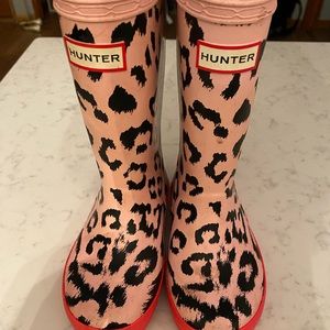Hunter girls boots